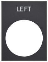 NAME PLATE, 30MM X 40 MM, PUSHBUTTON