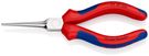 KNIPEX 31 15 160 Flat Nose Pliers (Needle-Nose Pliers) with multi-component grips chrome-plated 160 mm