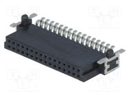 Connector: PCB to PCB; female; PIN: 32; 1.27mm; har-flex®; 2.3A; SMT HARTING