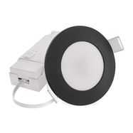 LED Spotlight LORI black, round, 4,5W CCT, EMOS