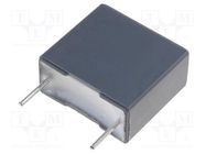 Capacitor: polyester; 100nF; 200VAC; 400VDC; 10mm; ±10%; 13x5x11mm KEMET