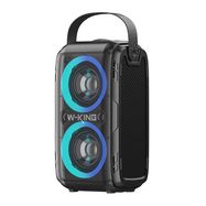 Wireless Bluetooth Speaker W-KING T9II 60W + microphone (black), W-KING