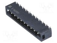 Connector: wire-board; female; PIN: 9; 2.54mm; har-flexicon®; SMT HARTING