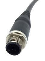 SENSOR CORD, 8P M12 PLUG-FREE END, 5M