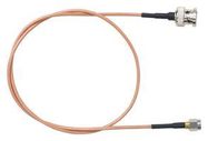 RF CABLE ASSY, BNC PLUG-SMA PLUG, 1.2M