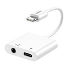 Adapter Remax USB-C to USB-C, AUX 3.5mm, RL-LA11 (white), Remax