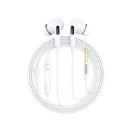 Earphones Remax RM-533, 3.5 mini jack, 1.2m (white), Remax