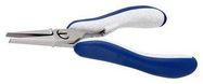 PLIER, LONG FLAT NOSE, SERRATED, 140MM