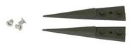 TWEEZER TIP, STRAIGHT/POINTED, 40MM