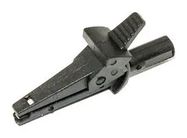 MINI ALLIGATOR CLIP, 11.2MM, BLACK, 10A