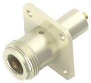 RF COAXIAL, N JACK, 50 OHM, FLANGE