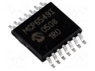 IC: comparator; Cmp: 4; 4us; 1.6÷5.5V; SMT; TSSOP14; tube; Iio: 1pA MICROCHIP TECHNOLOGY