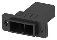 CONNECTOR HOUSING, PLUG, 2POS, 10.16MM