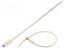 Cable tie; with label; L: 270mm; W: 4.6mm; polyamide; 215.5N KSS WIRING