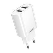 Remax wall charger, RP-U35, 2x USB, 2.1A (white), Remax