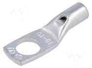 Tip: ring tube; M10; 10mm2; crimped; for cable; tinned; L: 40mm OUNEVA