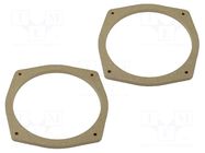 Spacer ring; MDF; 165mm; Mitsubishi; impregnated,varnished; 2pcs. 4CARMEDIA