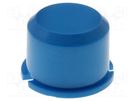 Button; round; blue; Ø9.6mm; plastic; MEC1625006,MEC3FTH9 MEC