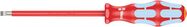 3160 i VDE Insulated screwdriver for slotted screws, stainless, 1.0x5.5x125, Wera