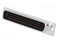 Connector: D-Sub HD; PIN: 62; plug; male; for cable; soldering MH CONNECTORS