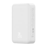 Powerbank Baseus Magnetic Mini 20000mAh, USB-C 20W MagSafe (white), Baseus