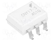 Optocoupler; SMD; Ch: 1; OUT: transistor; Uinsul: 4.17kV; Uce: 100V ONSEMI