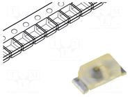 LED; amber; SMD; 0603; 90÷180mcd; 1.7x0.8x0.65mm; 160°; 20mA ams OSRAM