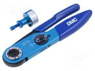 Tool: for crimping; 12AWG÷26AWG; Size: 16,20; turned contacts AMPHENOL