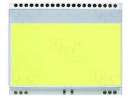 Backlight; LED; 55x46x3.6mm; yellow-green DISPLAY VISIONS