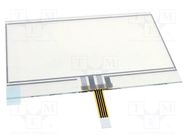 Touch panel; Dim: 93.9x63.1mm; 90x46.7mm; PIN: 4; Layout: 1x4 DISPLAY VISIONS