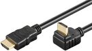 Series 1.4 High Speed HDMI™ 270° Cable with Ethernet (4K@30Hz), 5 m, black - HDMI™ connector male (type A) > HDMI™ male (Type A) 270°