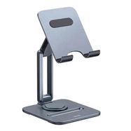 Desktop Biaxial Foldable Metal Stand Baseus (for Tablets) Space Grey, Baseus