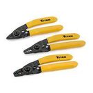 3 Piece Mini Electrical Tool Set with Cutters, Crimpers and Strippers
