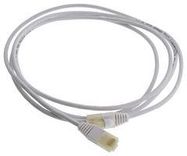 ENET CABLE, RJ45 PLUG-PLUG, 6FT, WHITE