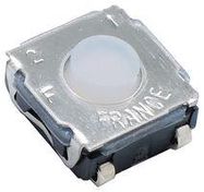 TACTILE SW, 0.003A, 24VDC, 280GF, SMD