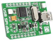Click board; prototype board; Comp: MCP2210; interface MIKROE