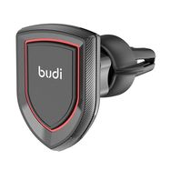 Budi 521 magnetic air vent car holder, rotating (black), Budi