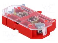 Contact block; 22mm; NEF22; front fixing; screw terminals PROMET