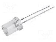 LED; violet; 8mm; 10÷20mcd; 120°; Front: recessed; 1.8÷2.6VDC OPTOSUPPLY