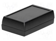 Enclosure: multipurpose; X: 63mm; Y: 97mm; Z: 30mm; ABS; black KRADEX