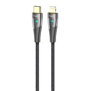 USB-C to lightning cable Budi 20W 1.5m (black), Budi