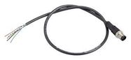 SENSOR CORD, 4P M12 PLUG-FREE END, 5M