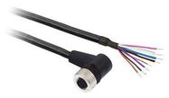 SENSOR CORD, 8P M12 RCPT-FREE END, 20M