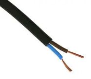 CABLE H03VV-F2 2192Y 0.5MM BLACK 100M
