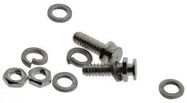 D SUB SCREW, STEEL, 4-40 UNC