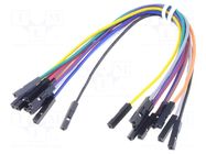 Connection cable; PIN: 1; 10pcs; 150mm MIKROE