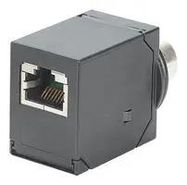 M12 CONN-RJ45 JACK SENSOR ADAPTER, CAT6A