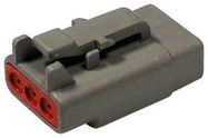 AUTOMOTIVE HOUSING, PLUG, 3POS, 7.5A