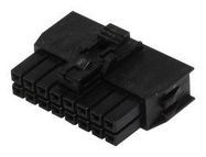 WTB HOUSING, RCPT, 16POS, 2ROW, 2.5MM