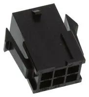 CONNECTOR HOUSING, PLUG, 6POS, 3MM